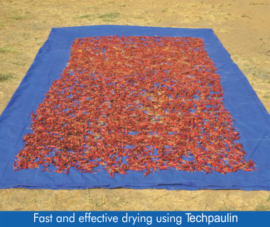 Techpaulin for drying of agriculture product