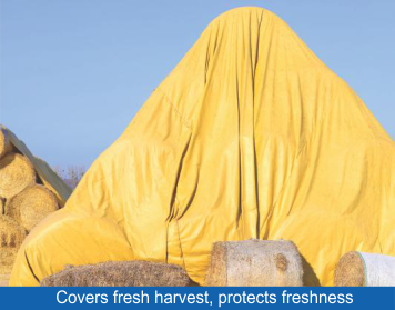 Techpaulin for Silage and grain cover